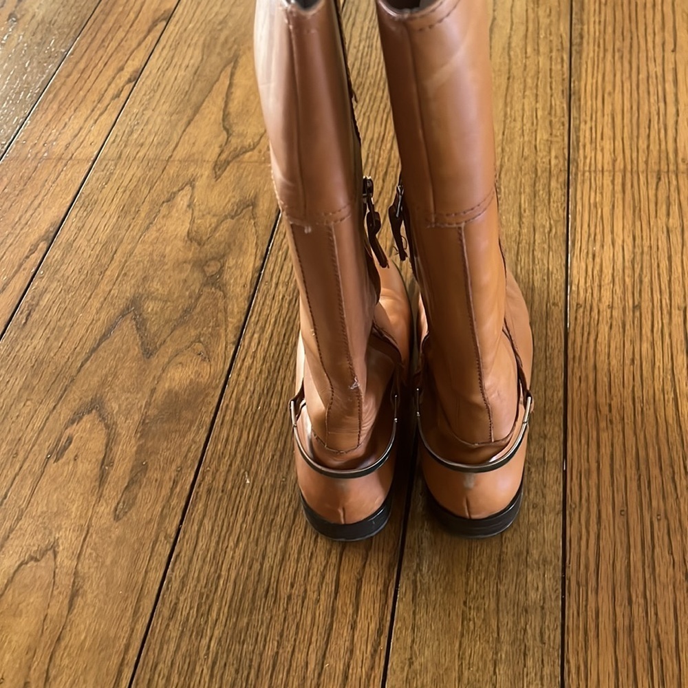 Lauren Ralph Lauren leather Upper Size 7.5 - Picture 3 of 8